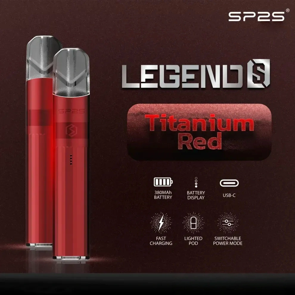 SP2s鈦金屬主機 SP2鈦色一代充電式煙桿|兼容一代煙彈:圖片 5